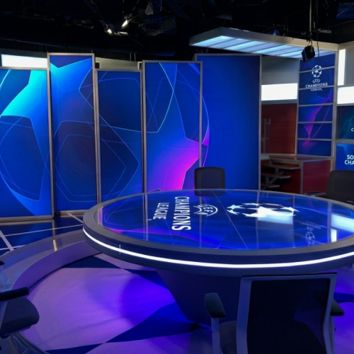 Escenografía Champions League 4 - Estudio Piso 138